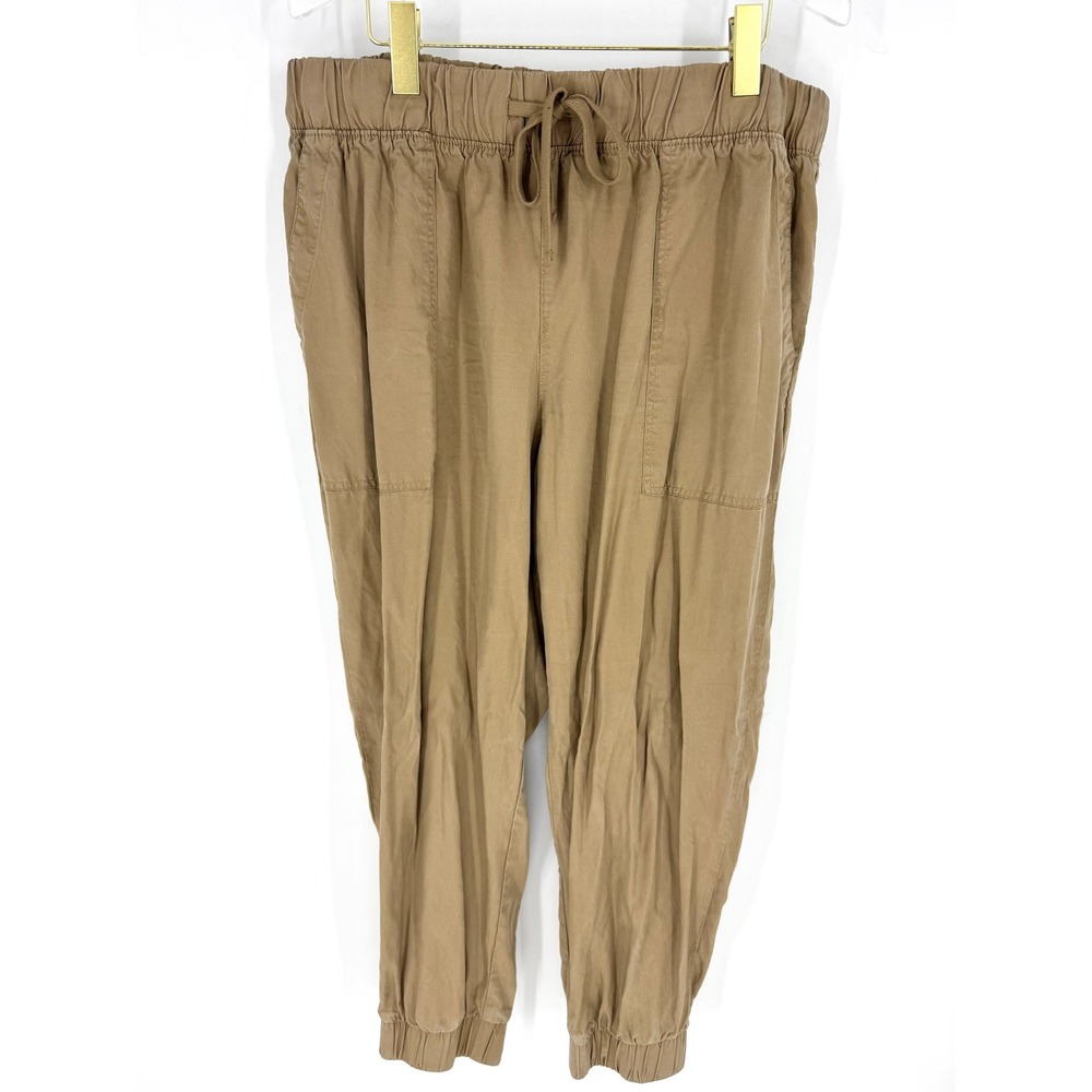 Universal Thread Womens XXL Khaki Lyocell Jogger‎ Pants Elastic Waist